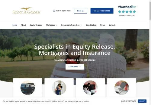 Website Image of Scott & Goose LLP