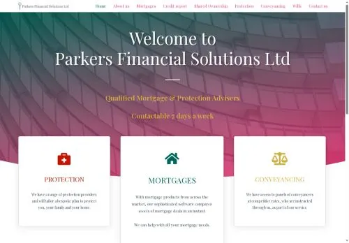 Website Image of Parkers Financial Solutions LTD