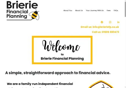 Website Image of Brierie Financial Planning LTD