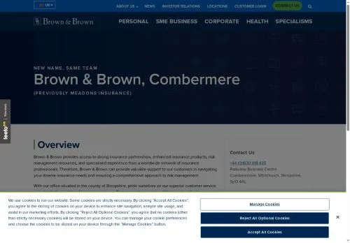 Website Image of MEADONS FINANCIAL MANAGEMENT LIMITED