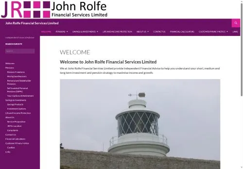Website Image of John Rolfe Financial Services Limited