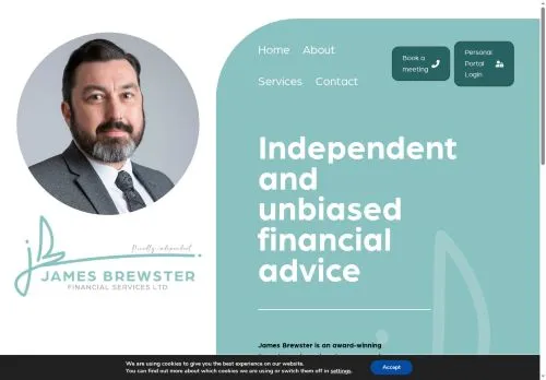 Website Image of James Brewster Financial Services Limited