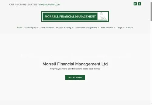 Website Image of Morrell Financial Management LTD