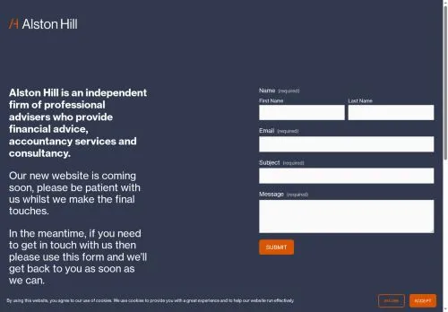 Website Image of Alston Hill Limited