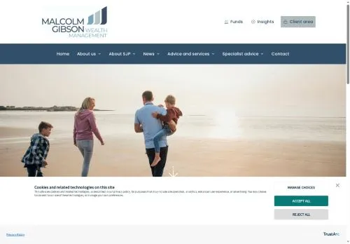 Website Image of Malcolm Gibson Wealth Management