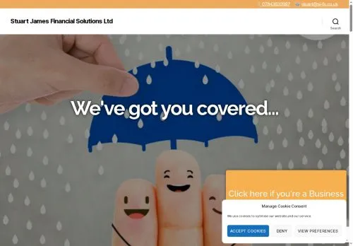 Website Image of Stuart James Financial Solutions LTD
