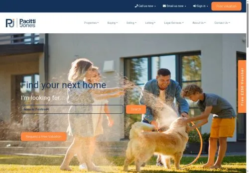 Website Image of Pacitti Jones Legal Limited