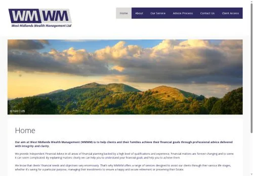 Website Image of West Midlands Wealth Management LTD