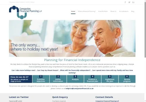 Website Image of Companion Financial Planning LLP