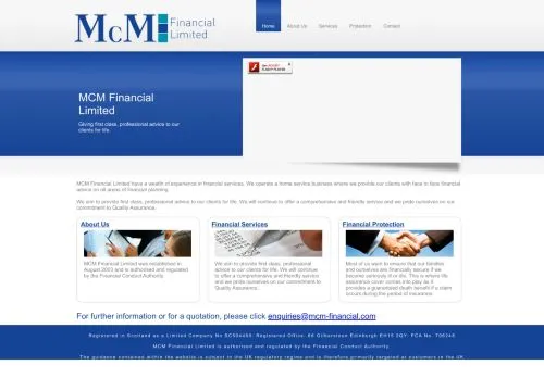 Website Image of MCM Financial Limited