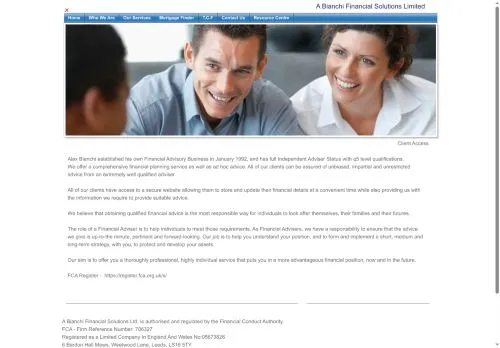 Website Image of A. BIANCHI FINANCIAL SOLUTIONS LIMITED