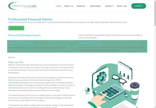 Website Image of Newstead Clark Financial Services LTD
