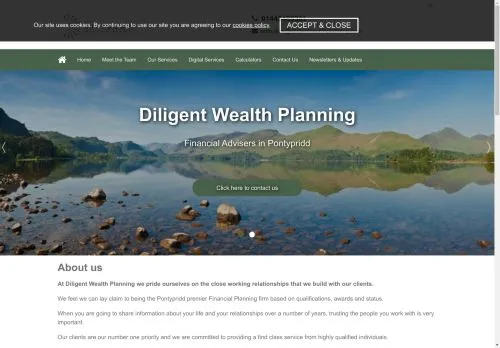 Website Image of Diligent Wealth Planning Limited