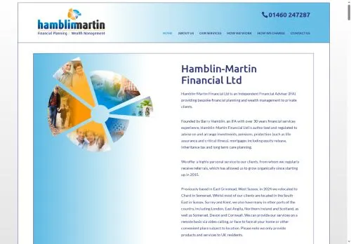 Website Image of Hamblin-martin Financial LTD