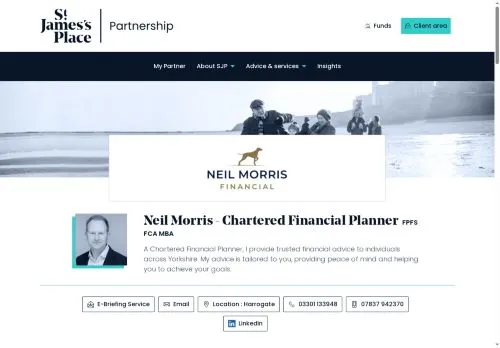 Website Image of Neil Thomas Morris