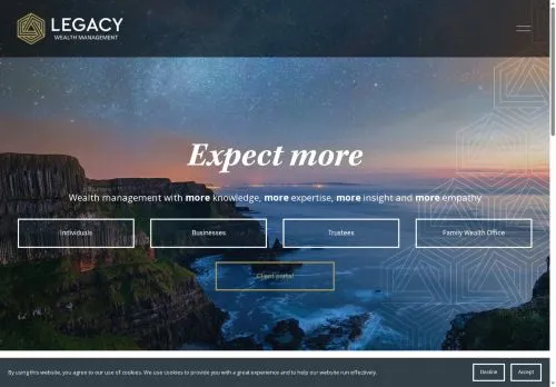 Website Image of Legacy Wealth Management Limited