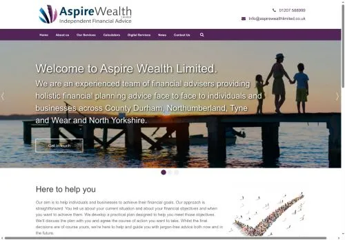Website Image of Aspire Wealth Limited