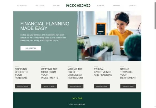 Website Image of Sage Roxborough Limited