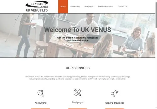 Website Image of UK Venus LTD