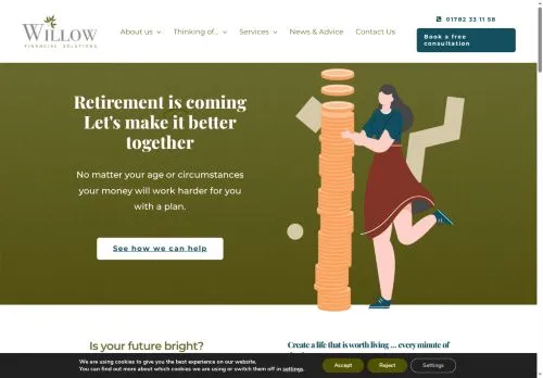 Website Image of Willow Financial Solutions LTD