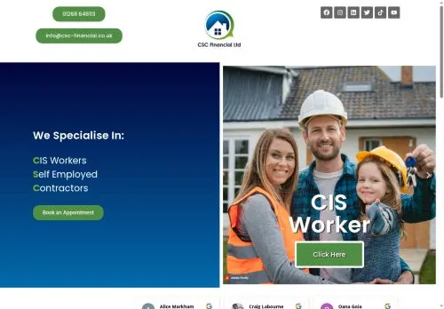 Website Image of CSC Financial LTD