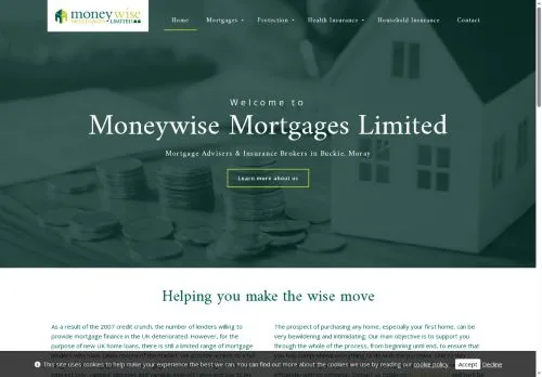 Website Image of Moneywise Mortgages LTD