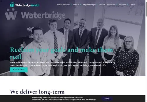 Website Image of Waterbridge Financial Planning Limited