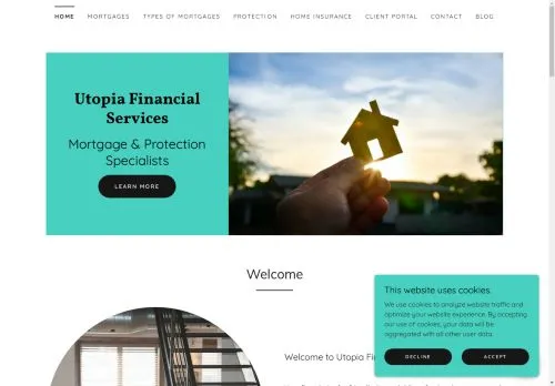 Website Image of Utopia Financial Services LTD