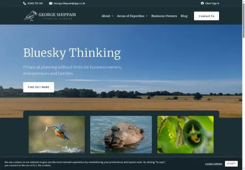 Website Image of George Shippam Financial Planning Limited