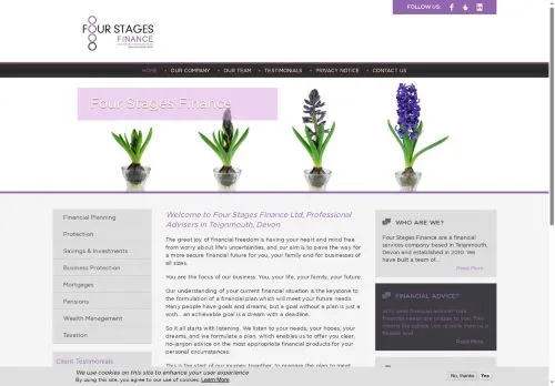 Website Image of Four Stages Finance Limited