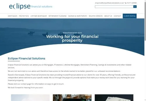 Website Image of Eclipse Financial Solutions (SW) Limited