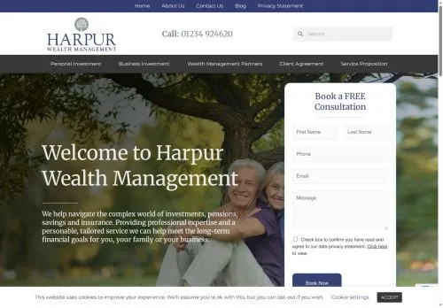 Website Image of Harpur Wealth Management Limited