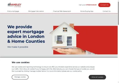 Website Image of Handley Private Finance Limited