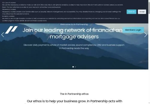 Website Image of In Partnership Financial Advisers Limited