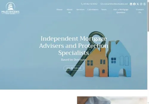 Website Image of Miles Rhodes Limited