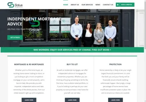 Website Image of SALUS MORTGAGE SOLUTIONS LTD