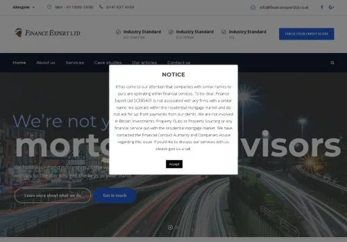 Website Image of Finance Expert LTD