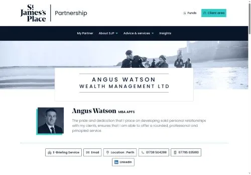 Website Image of Angus Watson Wealth Management LTD