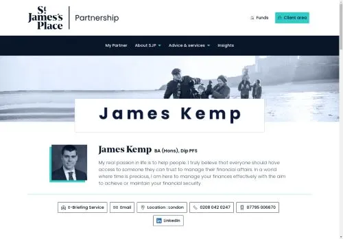Website Image of James Kemp