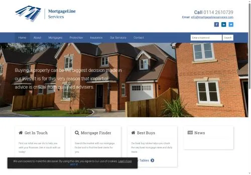 Website Image of Mortgageline Services UK Limited