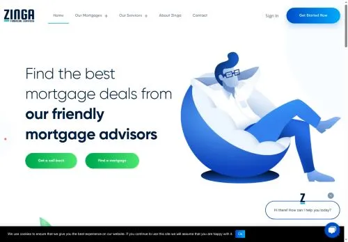 Website Image of Zinga Financial Services Limited