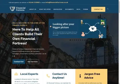 Website Image of Financial Fortress Limited
