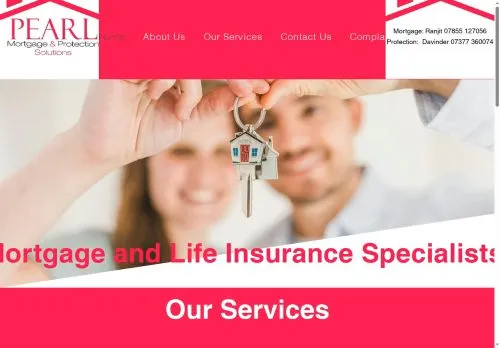 Website Image of Pearl Mortgage Solutions Limited