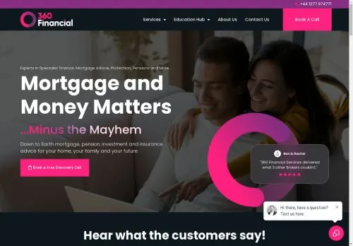 Website Image of 360 Financial Services LTD.
