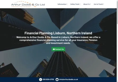 Website Image of Arthur Dodds & Co LTD