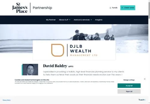 Website Image of DJLB Wealth Management Limited