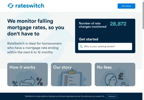 Website Image of Rateswitch LTD