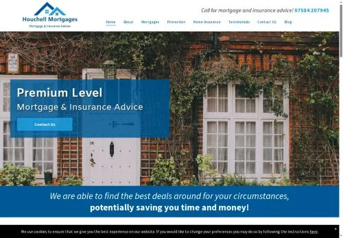 Website Image of Houchell Mortgages Limited