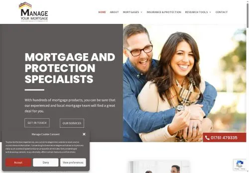 Website Image of Manage Your Mortgage LTD
