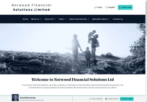 Website Image of Norwood Financial Solutions Limited